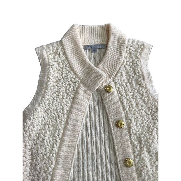 Marc New York Andrew Marc Sherpa button down vest - Picture 2 of 8